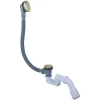 FortiFura Calvi Combinaison de vidage de baignoire avec vidage clic-clac Laiton brossé PVD (Or) SW696232