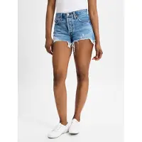 Levi's Jean '501 Original Short' bleu denim