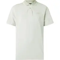 BOSS pour homme. 50507814 Polo gris en piqué avec impression du logo (S), Casuel, Coton, Manche courte