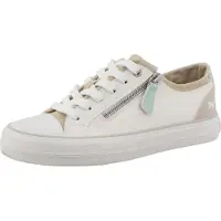 Mustang Baskets basses beige foncé / blanc