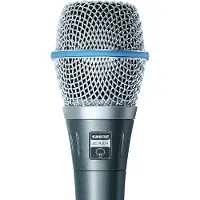 Shure Beta 87a Microphone Argenté