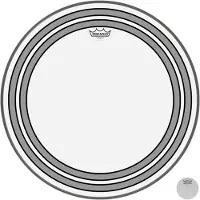 Remo PW-1322-00 Powersonic peau grosse caisse transparente Powersonic 22''