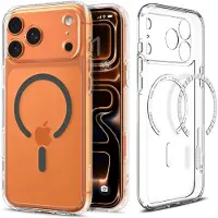 Spigen Coque Ultra Hybrid MagSafe pour Apple iPhone 17 Pro Max - Clear Graphite