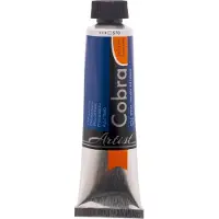 Cobra Oelfarbe Cobra wasservermalbar Phtaloblau 570 (40 ml)