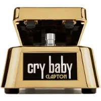 Dunlop EC95 Eric Clapton Cry Baby Wah pédale wah-wah édition limitée plaqué or