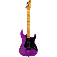 JET Guitars JS-600 Transparent Purple guitare électrique