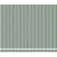 vidaXL Store à enrouleur vert et blanc 400 x 300 cm en tissu et métal