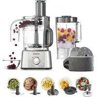 Kenwood Robot multifonction MultiPro Express FDP65.820SI - argent