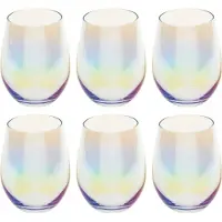 Usorteret gobeletbas x6 fantasy 54cl, transparent, Verres, Transparent