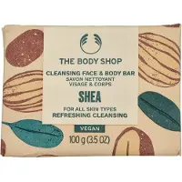 The Body Shop Savon Nettoyant Visage et Corps au Karité (100 g)