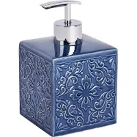 Wenko Distributeur de Savon Cordoba Bleu