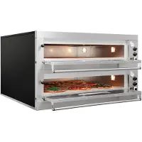 Bartscher Four à pizza professionnel de grande taille 24 000 watts | 18 pizzas
