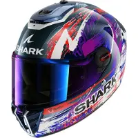 Shark Spartan RN Zarco Signature Casque Intégral Carbone/Rouge L unisex noir