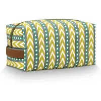 Pip studio Trousse de Toilette Pip Studio Coco Cosmetic Bag Medium Samba Stripe Lime