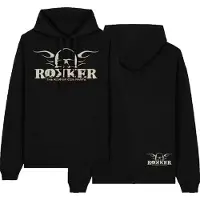 Rokker Logo, sweat à capuche ,Noir ,XXL
