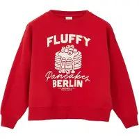 s.Oliver Sweat-shirt beige clair / rouge