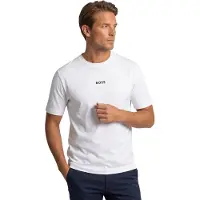 BOSS T-Shirt 'Chup' noir / blanc