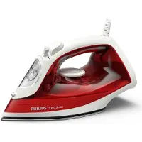 Philips 2000 series DST2010/40 fer à repasser Fer à vapeur Semelle anti-adhérente Rouge, Blanc