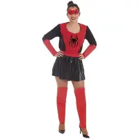 Creaciones Llopis Super Heroina Spider Costume Rouge M Enfants