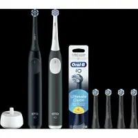 Oral-B iO 2 Lot de 2 Noir et Vert Value Pack
