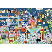 Bluebird Puzzle Pieces & Peace Puzzle La Cucina - 1000 pièces Plaisir de la cuisine