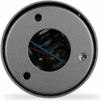 V-TAC Lampe de borne d'extérieur GU10 - IP54 - Noir mat