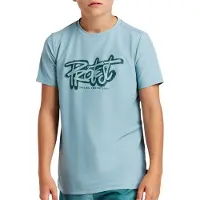Protest Captain Short Sleeve Rash Guard Bleu 152 cm Garçon