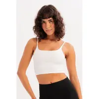Justever Soutien-gorge de sport blanc