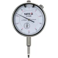 YATO Comparateur à cadran 0–10 mm avec embase magnétique