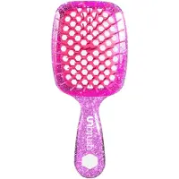 UNbrush Brosses-a-demeler Glitter-CollectionDetangling Hair Brush Mini Glitter - Rose Quartz 1 pièce (14,00 € / 1 Pce)