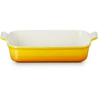 Le Creuset Plat à four Tradition 32 cm Nectar, Plat à gratin, Jaune