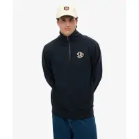 Superdry Sweat-shirt 'Athletic' marine / blanc