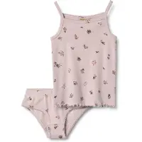 Wheat Ensemble de linge 'Havanna' olive / aubergine / lilas / rose