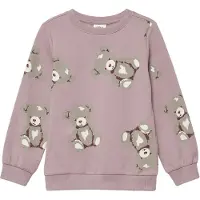 s.Oliver Sweat-shirt marron / rose / rouge / blanc