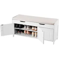 Vevor Banc à chaussures 105x35x50,3 cm