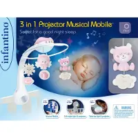 Infantino Projecteur Mobile Infantino Sweet Girl 3-en-1