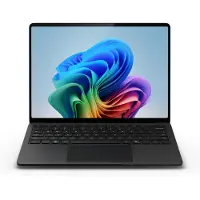 Microsoft Ordinateur Portable avec écran tactile Surface Laptop 13.8" Qualcomm Snapdragon X Elite 16 Go RAM 512 Go SSD Noir - Azerty Français