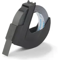 Dymo Ruban de Marquage 3D Authentique 9 mm x 3 m impression en blanc sur fond noir autocollantes de marquage en vinyle Lot de 1