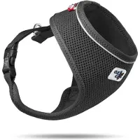 Curli Basic Geschirr Air-Mesh Schwarz XL