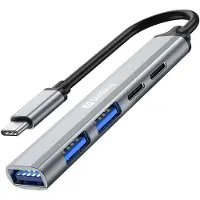 Sandberg USB-C vers 3xUSB-A+2xUSB-C SAVER