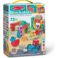 Melissa & Doug Blockables Town 806012 Construction Game Multicolore Enfants