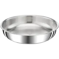 Tefal Poêle acier inoxydable 24cm - - L9720402 - ingenio préférence