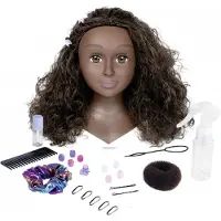 Smoby Mijn Beauty Kappop Afro met Accessoires, 23dlg.