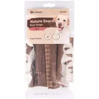 Flamingo Friandise Naturel Au B¿Uf, Bandes De 11 Cm 100 G Pour Chien