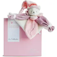 Doudou et Compagnie Doudou Ours Rose Collector - - 24cm - Rose - Fille - Bébé