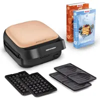 Tefal Gaufrier + Croque-monsieur Snack Collection - Sw863j