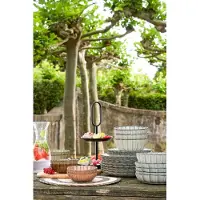 Mica Decorations Bol - - Corfu - H5 x Ø18,5 cm - Céramique - Gris