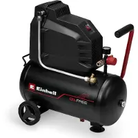 Einhell Compresseur d’air – TC-AC 190/24/8 I OF – 1100 W – Cuve 24 L – 8 bar – Moteur à induction – Pompe sans lubrification