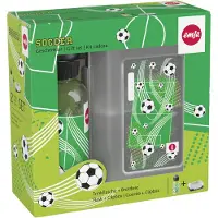 EMSA Kids Set mit Trinkflasche und Variablo Box, Lunch box, Vert, Gris