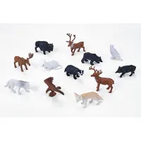 MOJO WildLife Mini Forest Animals Play Set, 12dlg. - 380054